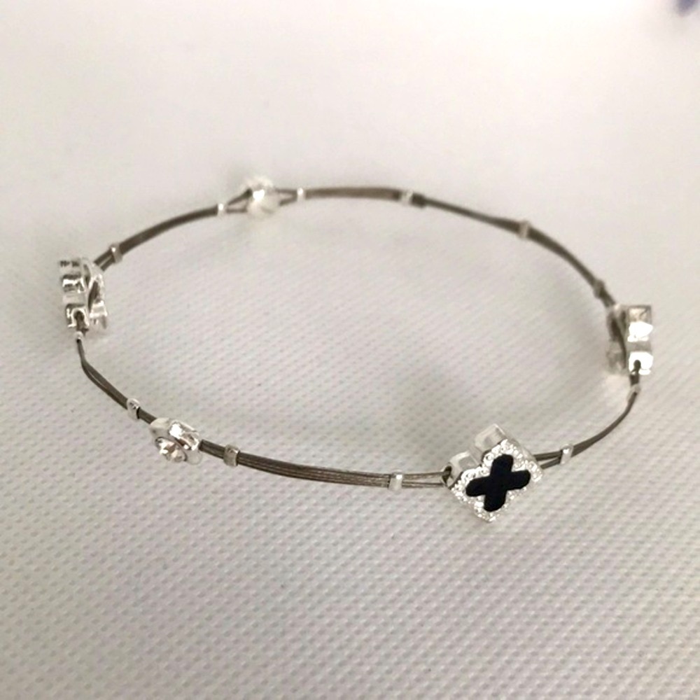 Elegant Dainty 925 Silver bracelet‎